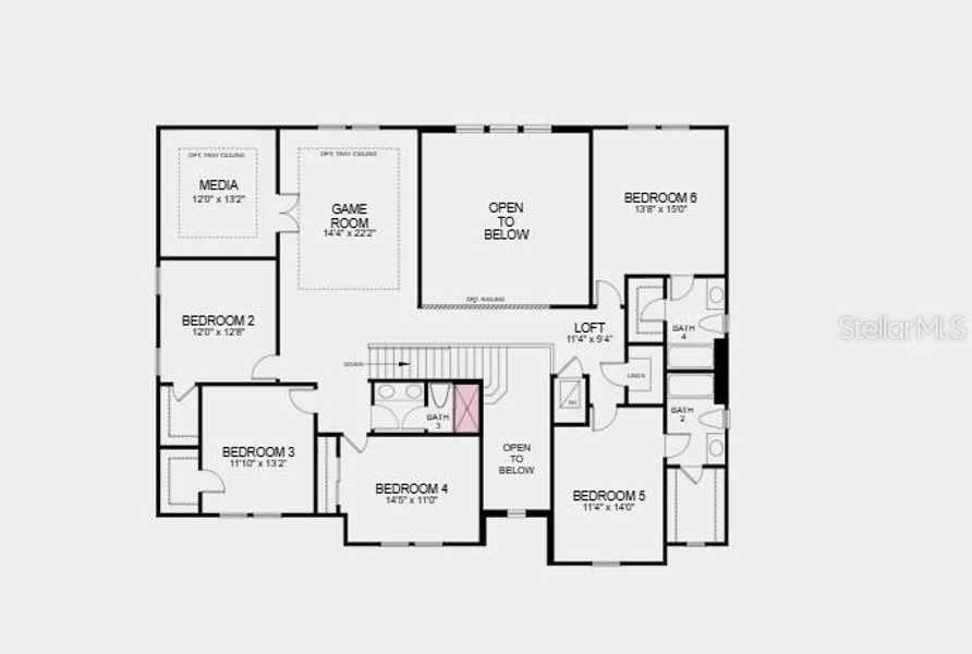 Additional  highlights added:  Study, gourmet kitchen, 8' interior doors and deluxe primary bath.