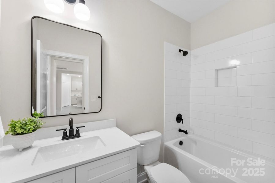 Furnished interior view inside a new home in , Charlotte (Image 30).