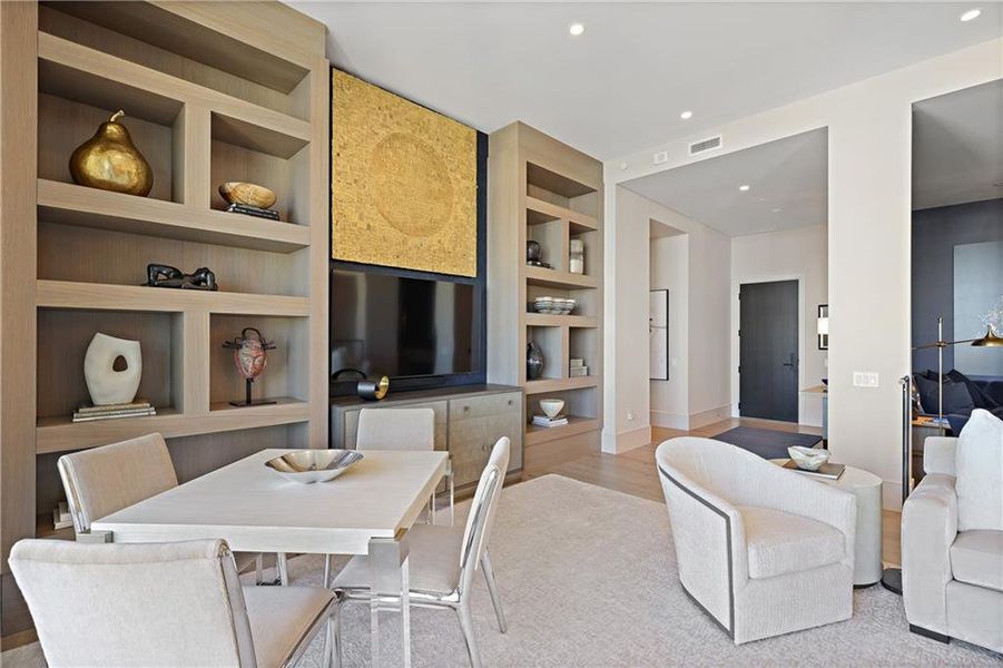 Furnished interior view inside a new home in The Dillon Buckhead, Atlanta (Image 10).