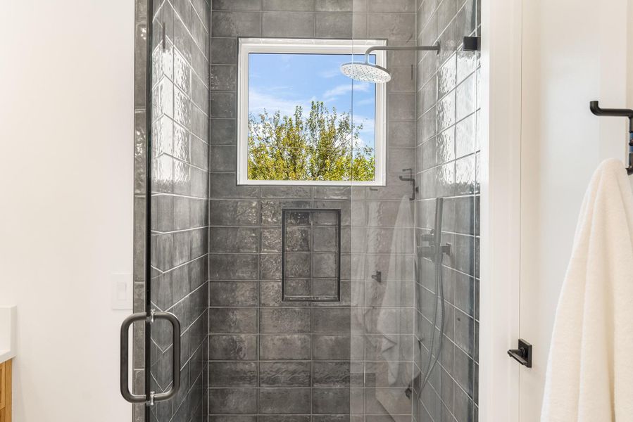Close-up of interior finishes inside a home in , Austin (Image 15).