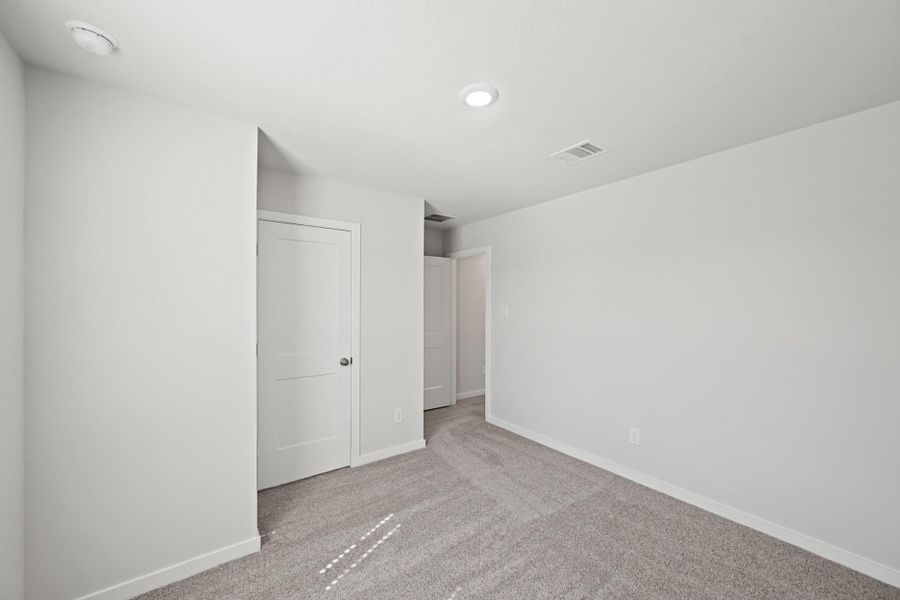 Spacious, unfurnished interior of a new home in Northpark South, Porter (Image 26). Spacious, unfurnished interior of a new home in Northpark South, Porter (Image 26).