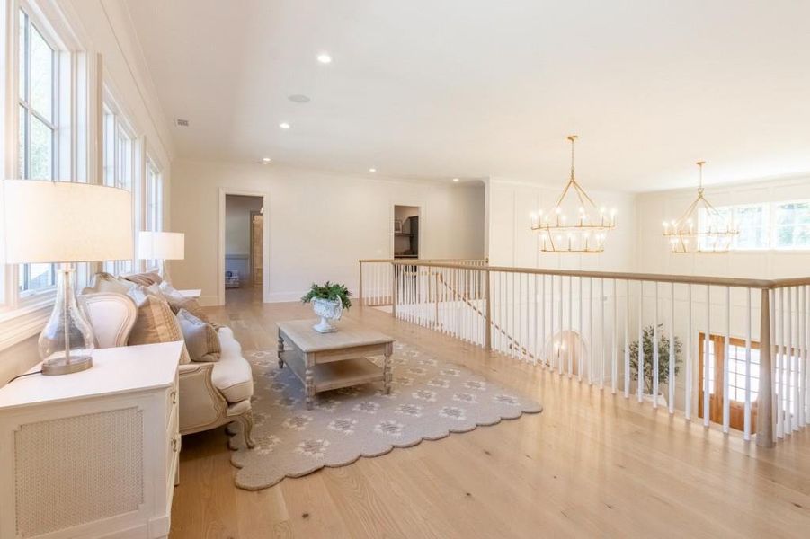 Furnished interior view inside a new home in , Canton (Image 32).