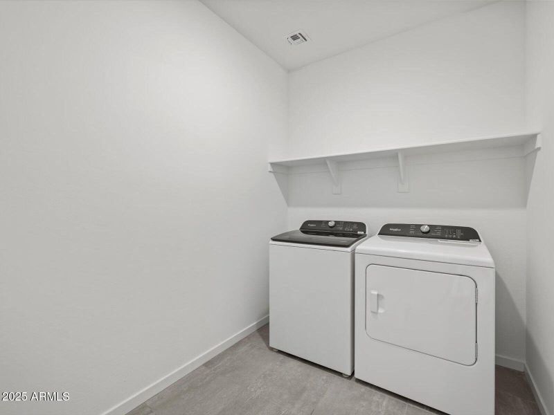 Included Washer & Dryer