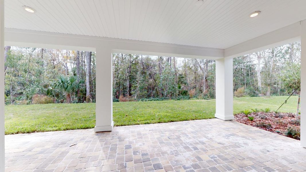 Representative exterior details of a home built from the Barbuda by Taylor Morrison in Headwaters at Lofton Creek, Yulee (Image 26).