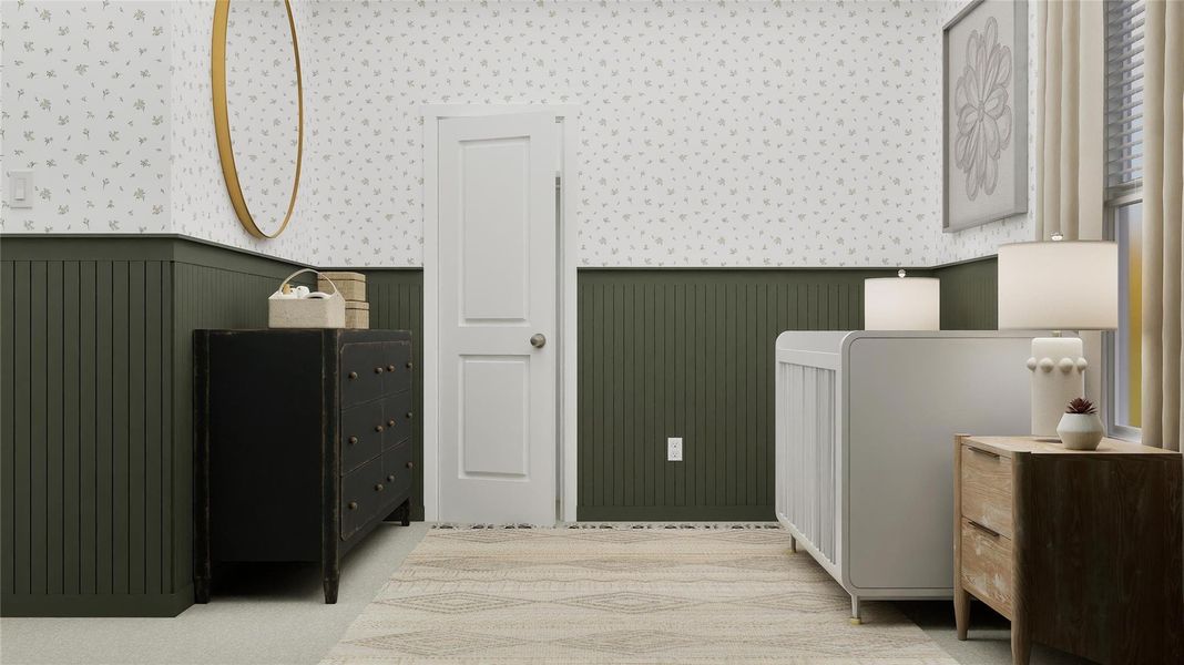Furnished interior view inside a new home in Pelly Place, Baytown (Image 15).
