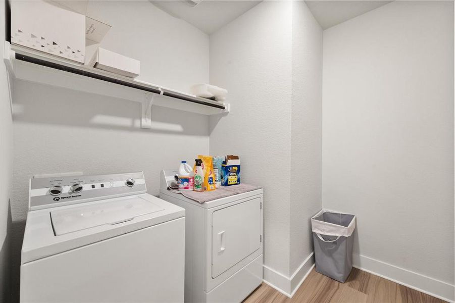 Furnished interior view inside a new home in Inspiration Collection at Bridgewater, Midlothian (Image 27).