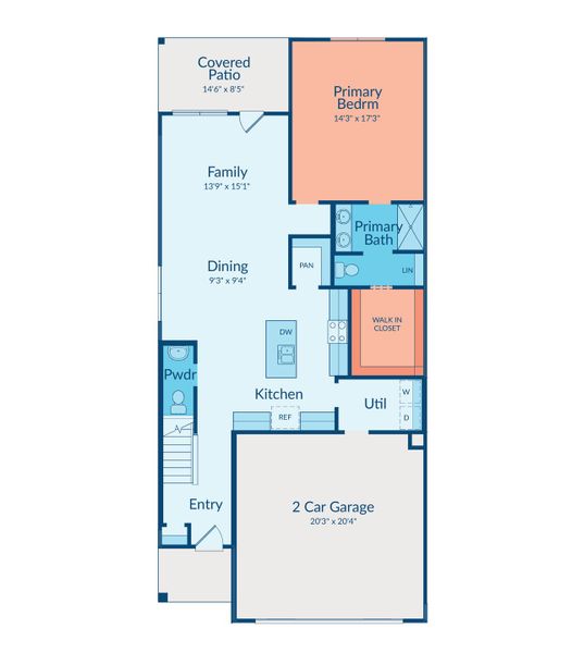 2D floor plan layout of this home in Magnolia Springs, Montgomery, TX (Image 2). 2D floor plan layout of this home in Magnolia Springs, Montgomery, TX (Image 2).