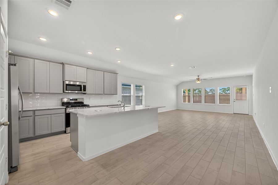 Furnished interior view inside a new home in Splendora Fields, Splendora (Image 10).