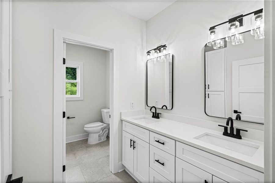 Furnished interior view inside a new home in , Clermont (Image 16). Furnished interior view inside a new home in , Clermont (Image 16).
