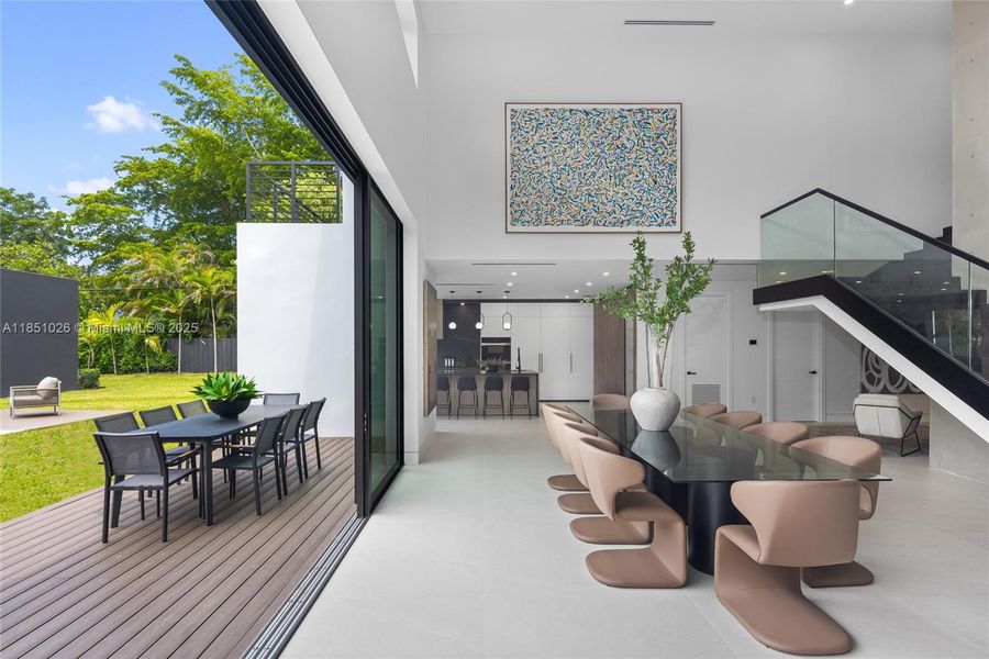 Furnished interior view inside a new home in , Pinecrest (Image 70).