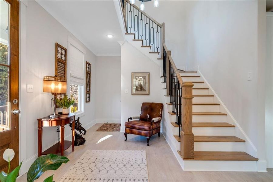 Furnished interior view inside a new home in , Commerce (Image 30).