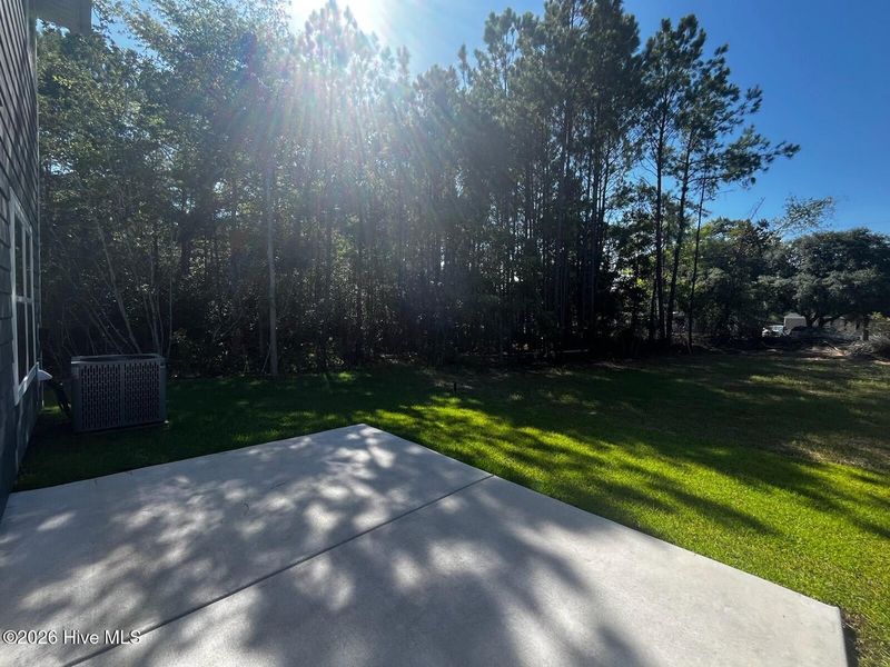 Exterior details and patio area of a home in Rutledge, Shallotte (Image 3).