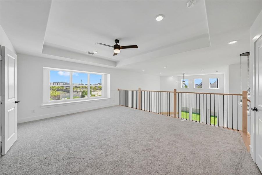 Spacious, unfurnished interior of a new home in Estates at Rockhill, Frisco (Image 25).
