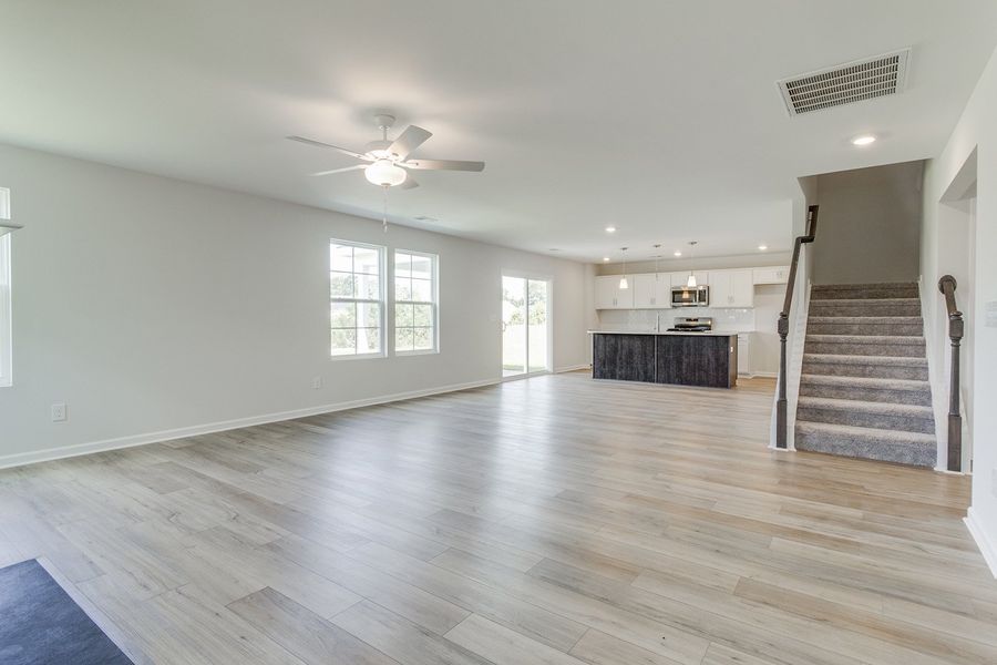 Spacious, unfurnished interior of a new home in Ellington, Elgin (Image 23). Spacious, unfurnished interior of a new home in Ellington, Elgin (Image 23).
