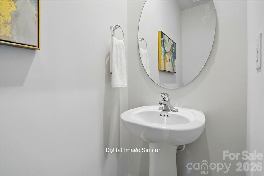 Close-up of interior finishes inside a home in Bailey Run, Charlotte (Image 15).