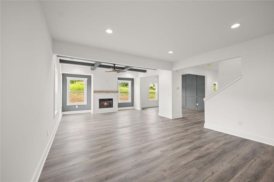 Spacious, unfurnished interior of a new home in , Clarkesville (Image 21).