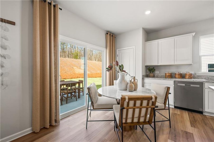 Furnished interior view inside a new home in Avery Ridge, Gainesville (Image 8).