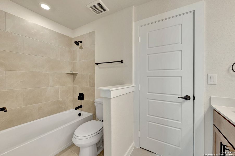 Furnished interior view inside a new home in Mayfair - Select Classic Series, New Braunfels (Image 4).