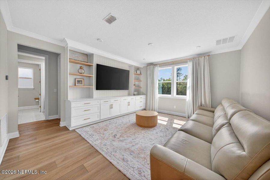 Furnished interior view inside a new home in , St. Johns (Image 39).