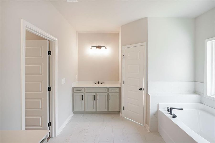 Furnished interior view inside a new home in , Dawsonville (Image 3).