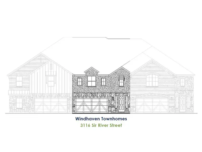 TH Building 15 Unit 2 W Elevation TH Building 15 Unit 2 W Elevation