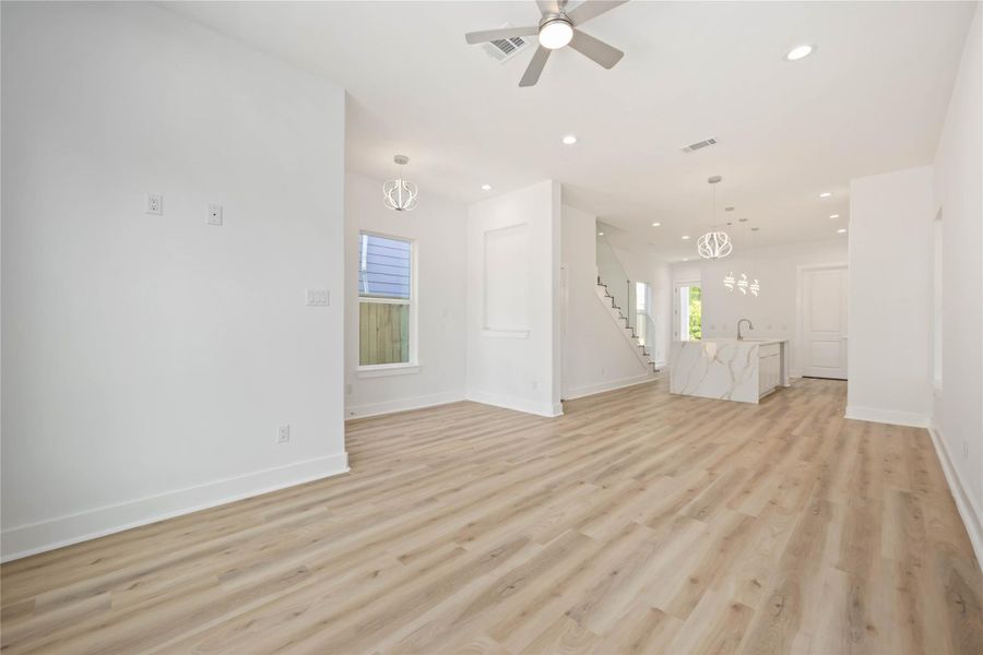 Spacious, unfurnished interior of a new home in , Houston (Image 17). Spacious, unfurnished interior of a new home in , Houston (Image 17).