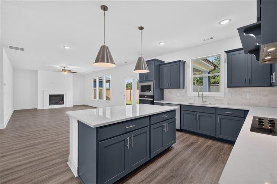Furnished interior view inside a new home in , Buford (Image 8).