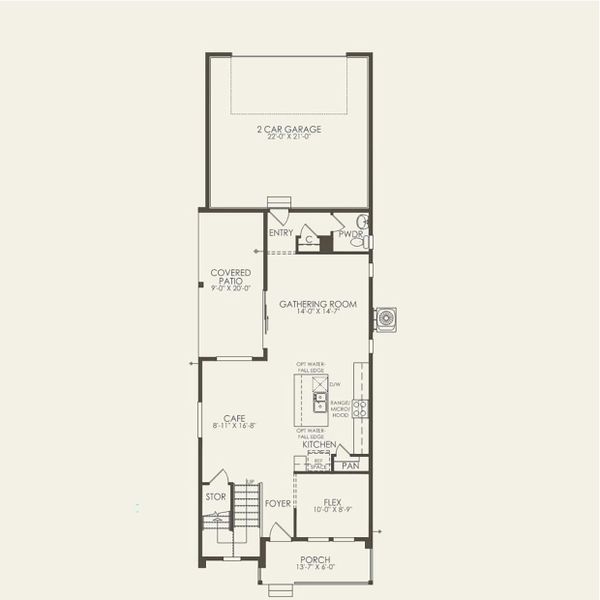 2D floor plan layout for the Mounthaven by Pulte Homes in Parkvale at Sterling Ranch, Littleton, CO (Image 2). 2D floor plan layout for the Mounthaven by Pulte Homes in Parkvale at Sterling Ranch, Littleton, CO (Image 2).