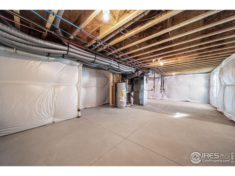 In-progress construction of a new home in , Johnstown, CO (Image 38). In-progress construction of a new home in , Johnstown, CO (Image 38).