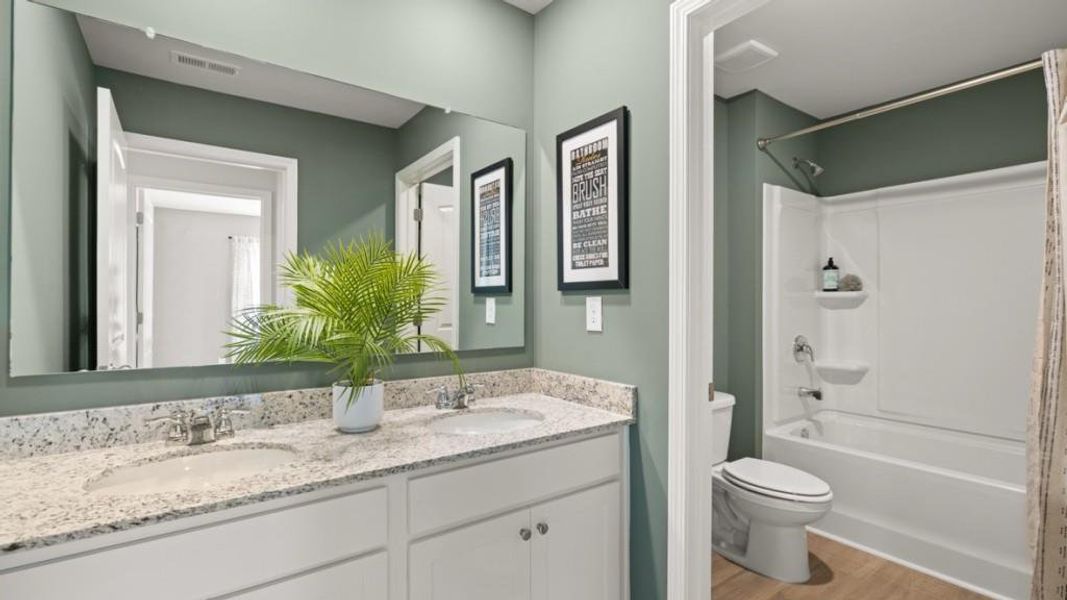 Furnished interior view inside a new home in Fairhaven, Lithia Springs (Image 10).