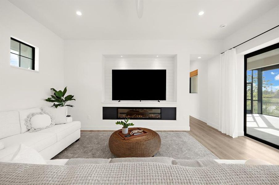 Furnished interior view inside a new home in , Placida (Image 14).