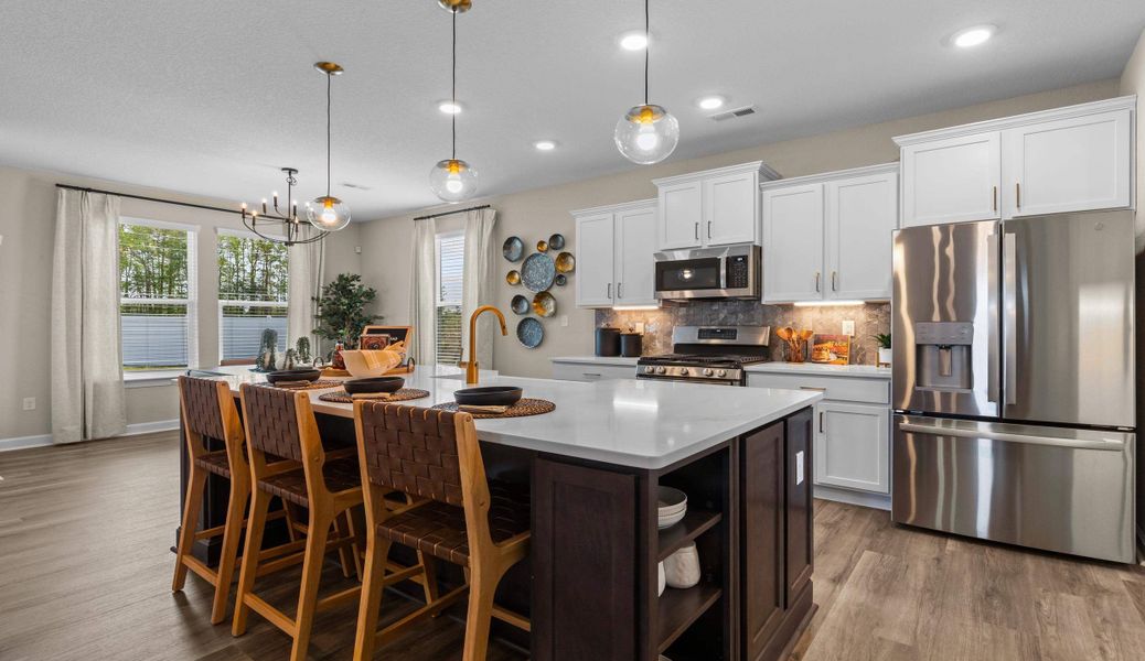 Furnished interior view inside a new home in Traditions at Carolina Forest, Myrtle Beach (Image 5).