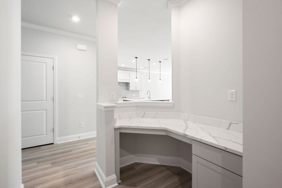 Furnished interior view inside a new home in Waterways, Richmond Hill (Image 19).