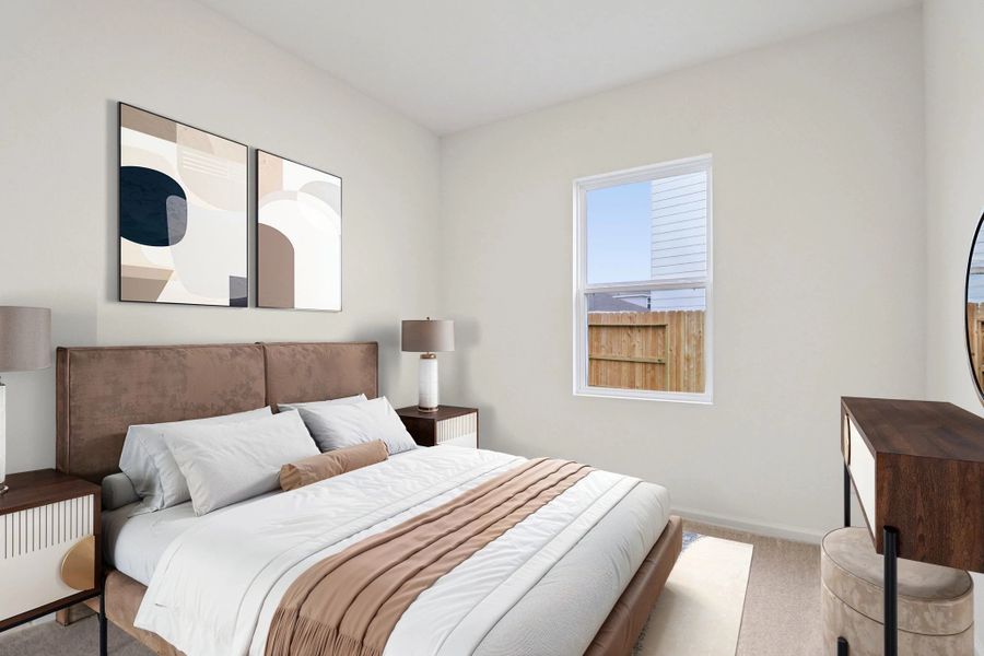 Representative furnished interior of a home built from the Athena by Starlight Homes in Eagles Landing, Elgin (Image 12).