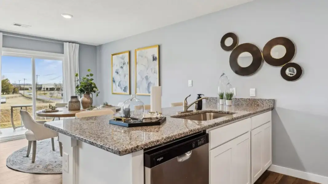 Furnished interior view inside a new home in Creekside Ridge, Dandridge (Image 4).