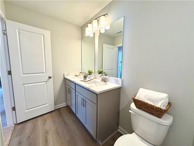 Furnished interior view inside a new home in Stegall Village, Cartersville (Image 33).