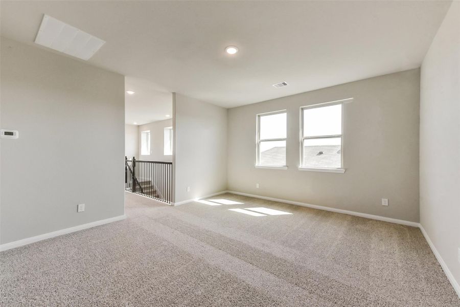 Spacious, unfurnished interior of a new home in Colony at Pinehurst, Pinehurst (Image 29). Spacious, unfurnished interior of a new home in Colony at Pinehurst, Pinehurst (Image 29).