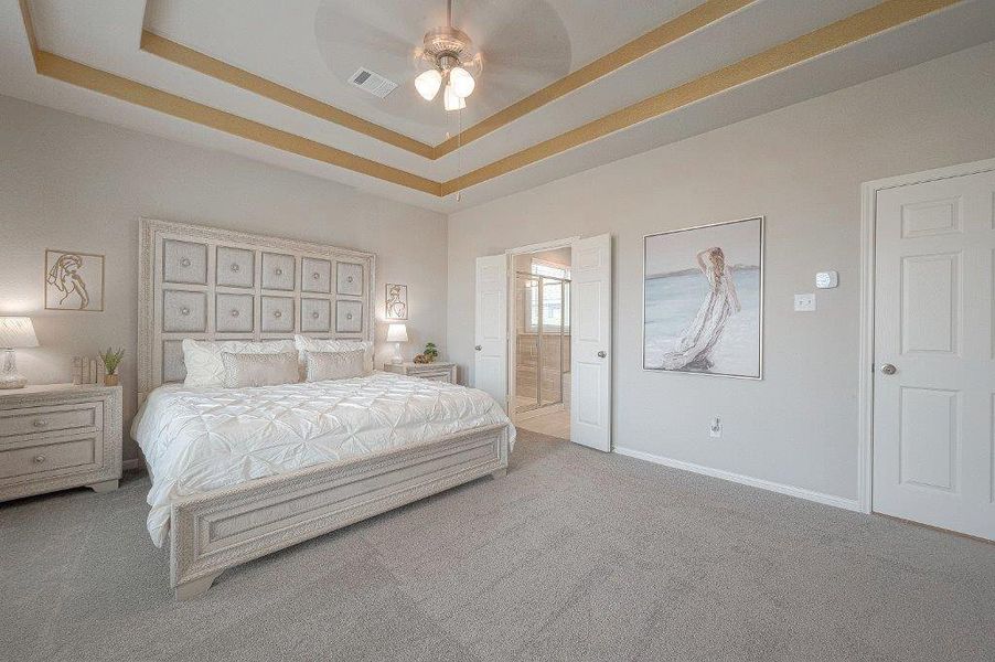 Furnished interior view inside a new home in Grand Magnolia, Magnolia (Image 11).