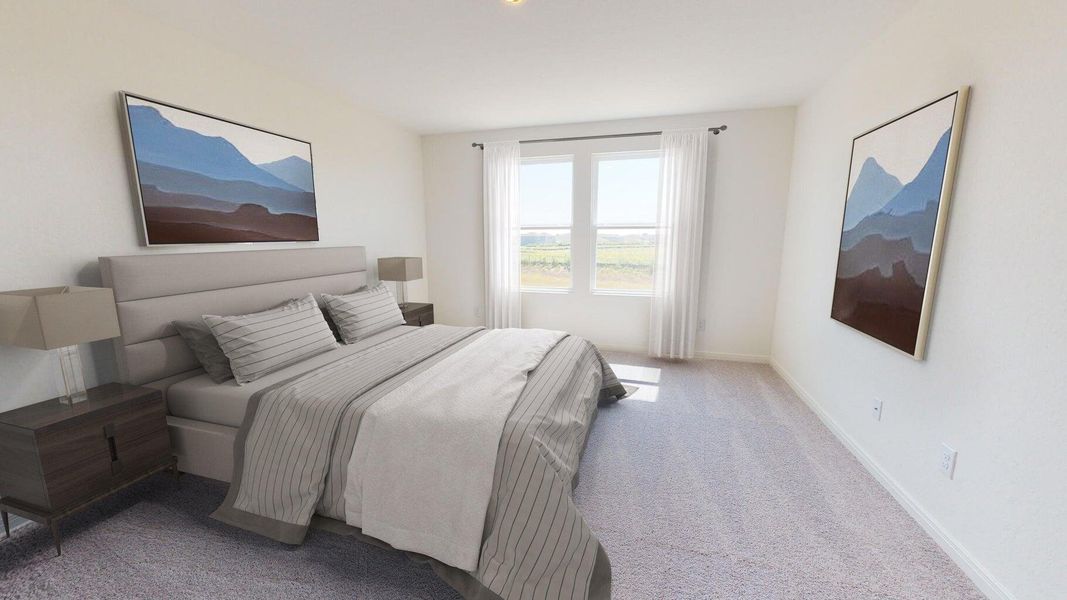 Furnished interior view inside a new home in Pinckney Place, North Charleston (Image 6).