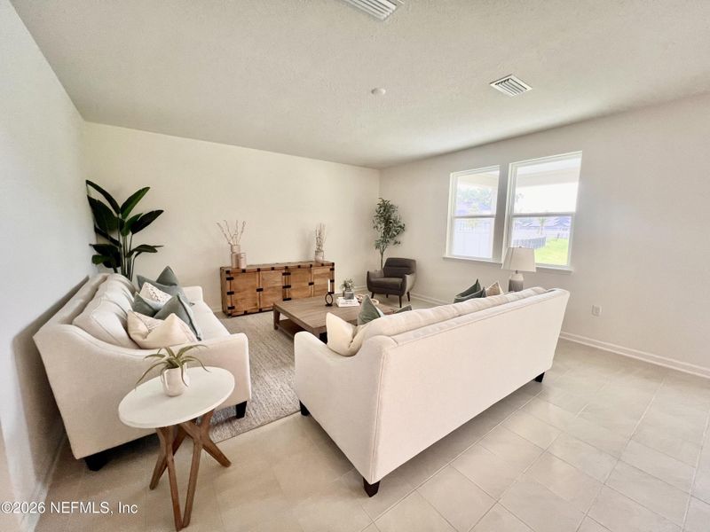 Furnished interior view inside a new home in , Green Cove Springs (Image 5).