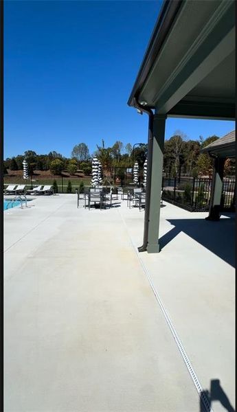 Exterior details and patio area of a home in Jackson Landing, Jefferson (Image 24). Exterior details and patio area of a home in Jackson Landing, Jefferson (Image 24).