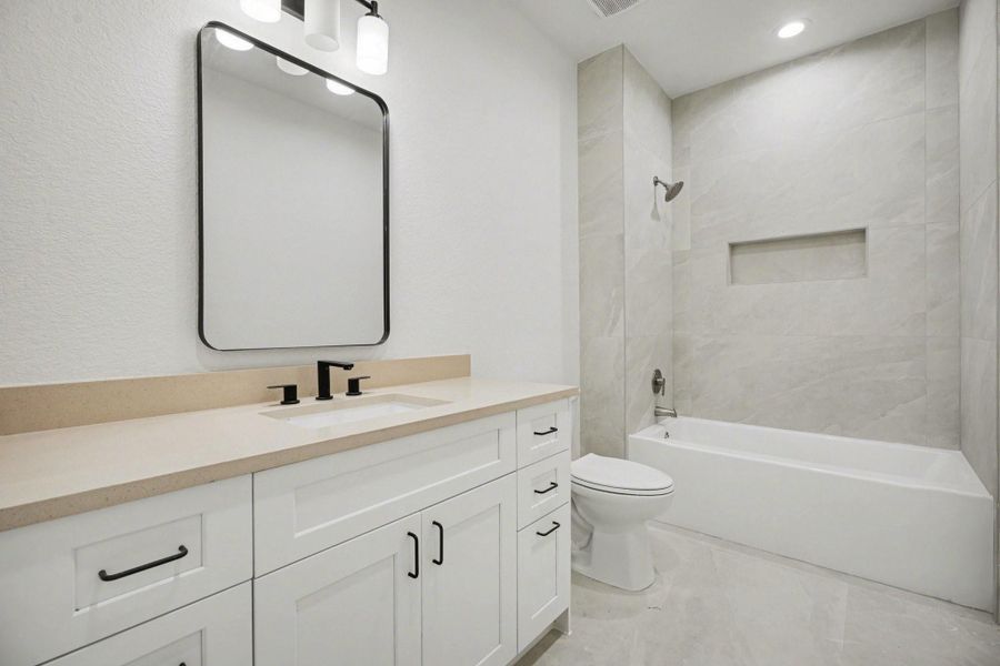 Secondary bathroom