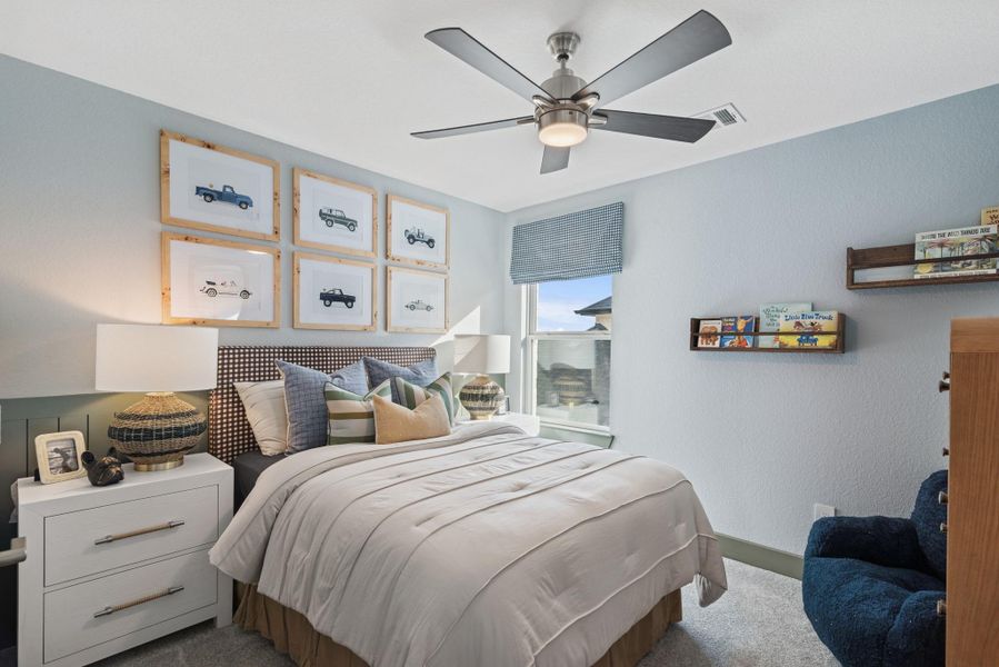 Furnished interior view inside a new home in Wildrye, Waller (Image 16).