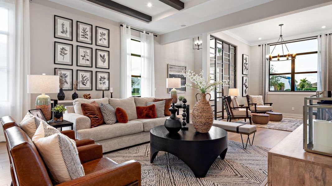 Great Room to Flex | Model images from sister community