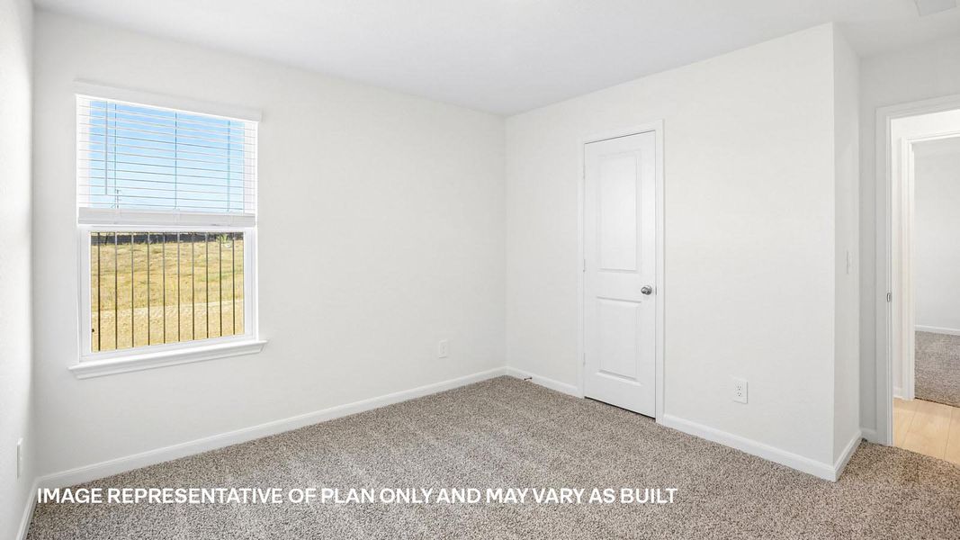 Representative unfurnished interior of a home built from the The Lakeway by D.R. Horton in Revelry, Del Valle (Image 43).