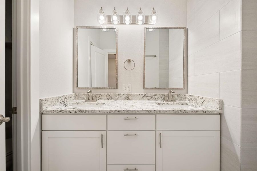 Dual Vanity - Primary Bathroom
