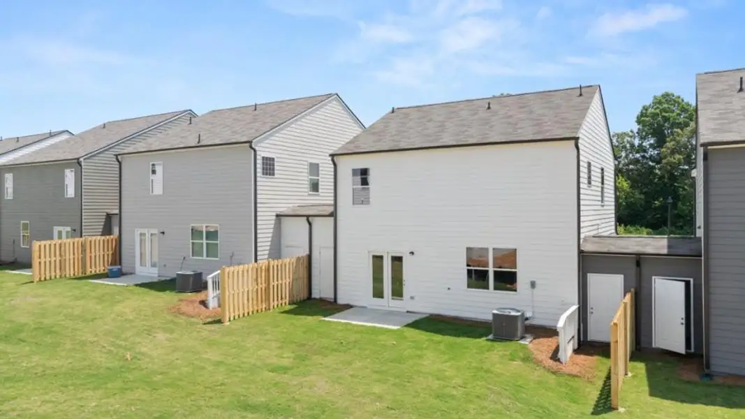 Exterior details and patio area of a home in Rolling Meadows, Jasper (Image 4).
