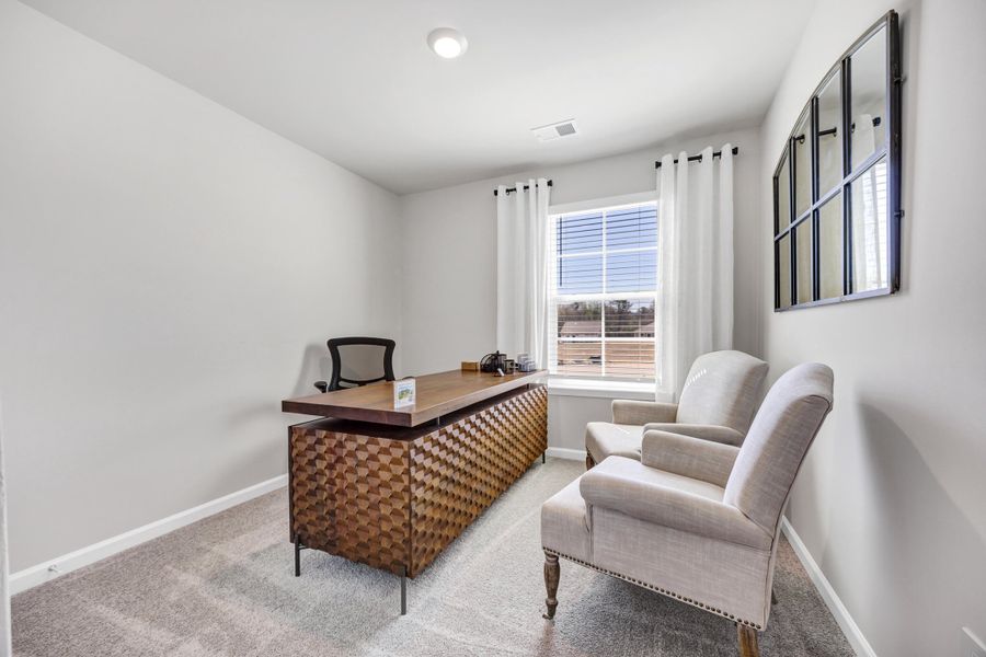 Furnished interior view inside a new home in The Park at Wilkinson, Orangeburg (Image 14). Furnished interior view inside a new home in The Park at Wilkinson, Orangeburg (Image 14).