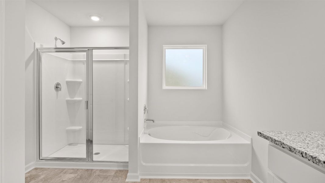 Furnished interior view inside a new home in The Abbey at Trolley Run Station, Aiken (Image 6).