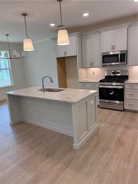Furnished interior view inside a new home in , Carrollton (Image 4).